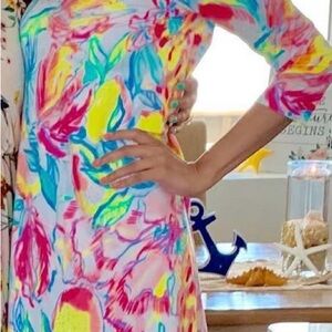 Lilly Pulitzer Tropical Print Dress